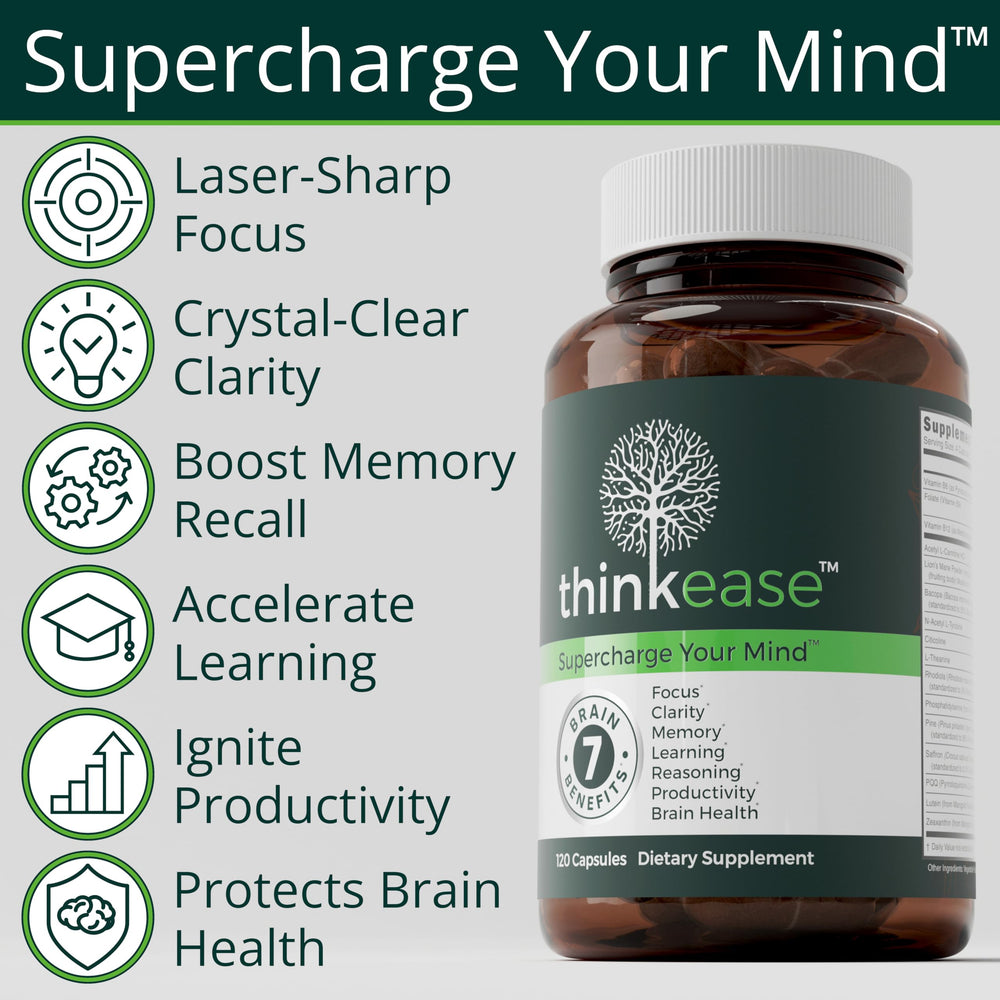 Focus Blend ingredients used in ThinkEase
