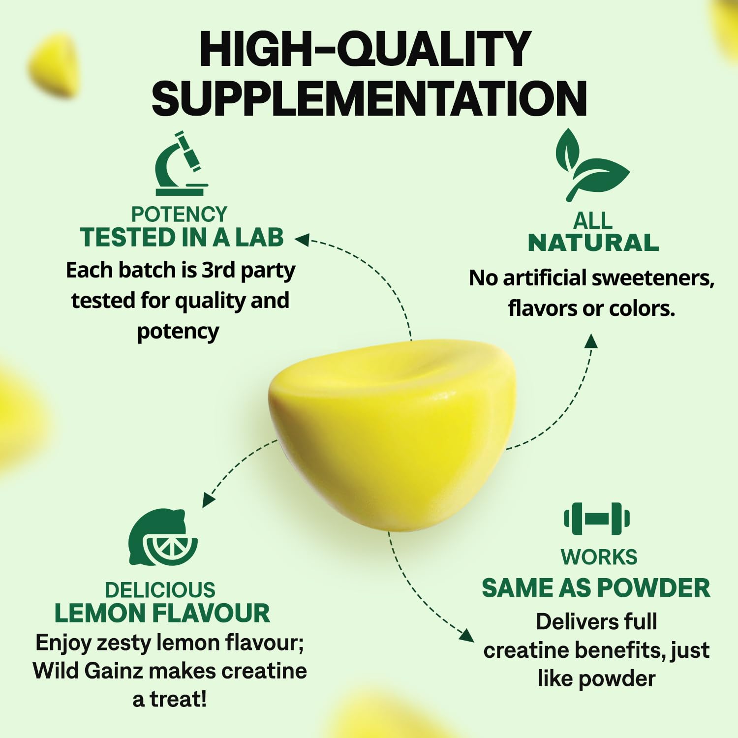 Seal showing third-party potency testing