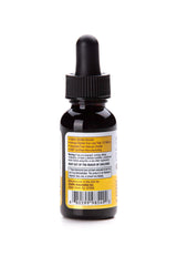 Independent third-party lab testing label on product