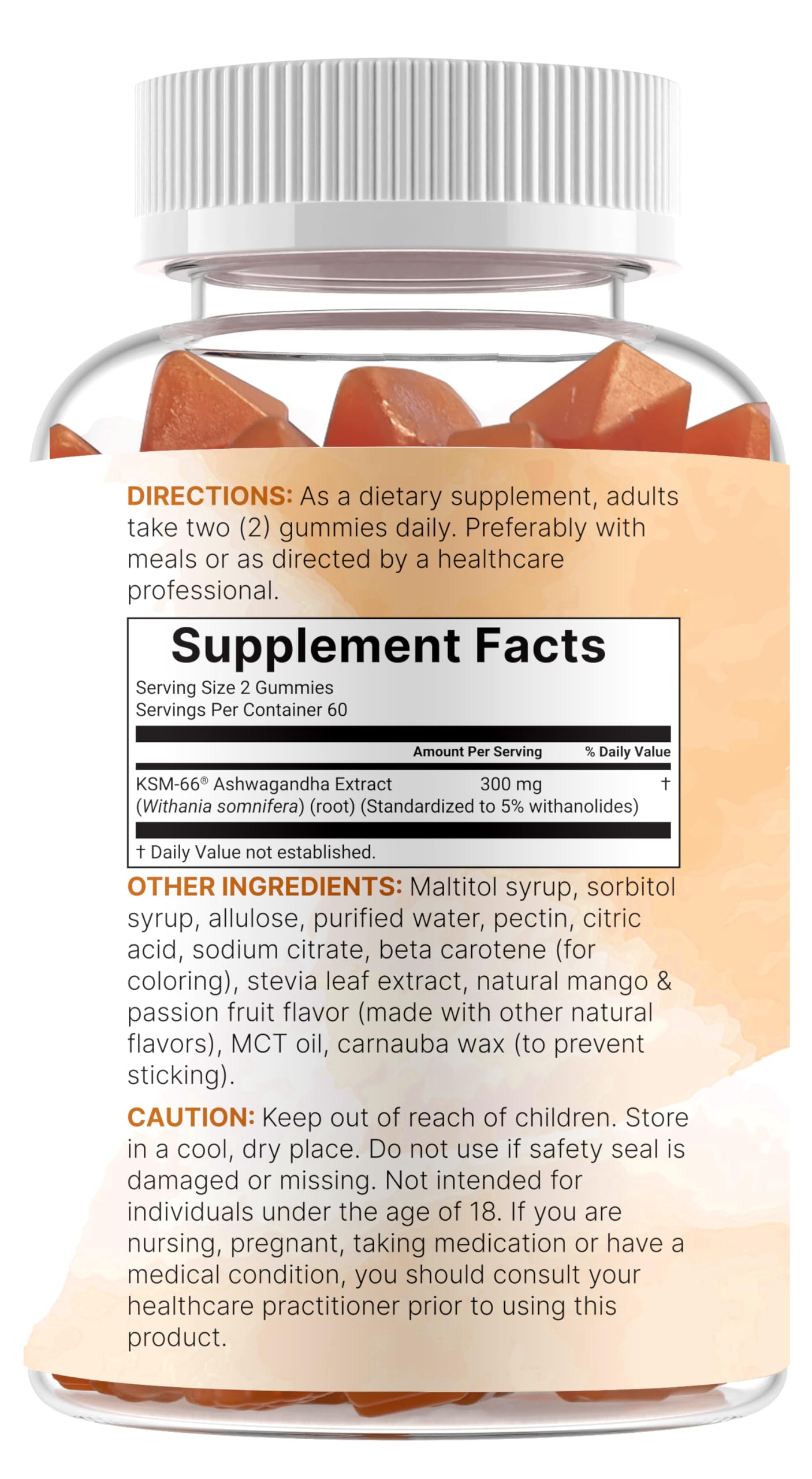 Seal indicating third-party lab testing