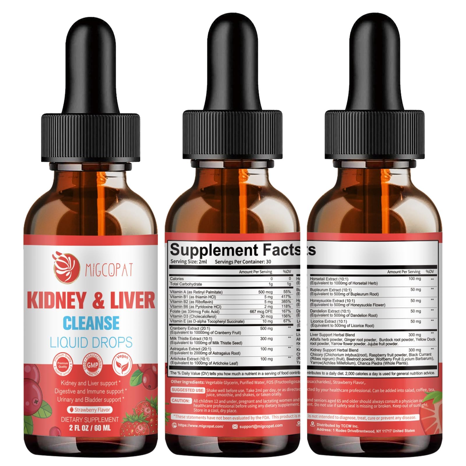 Independent third-party testing for purity and potency
