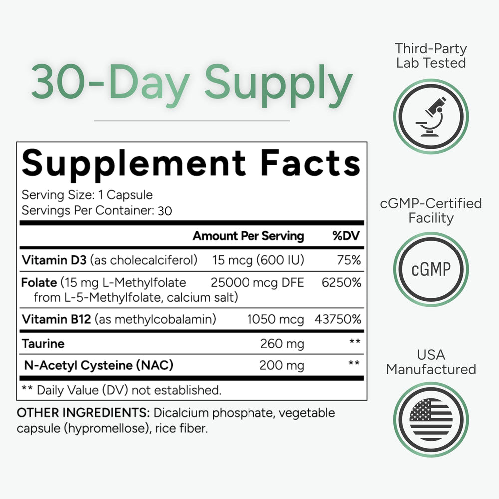 Third-party tested ingredients seal