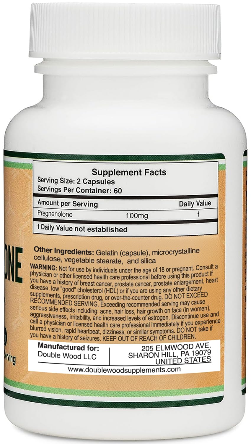 Third-party tested Pregnenolone supplement