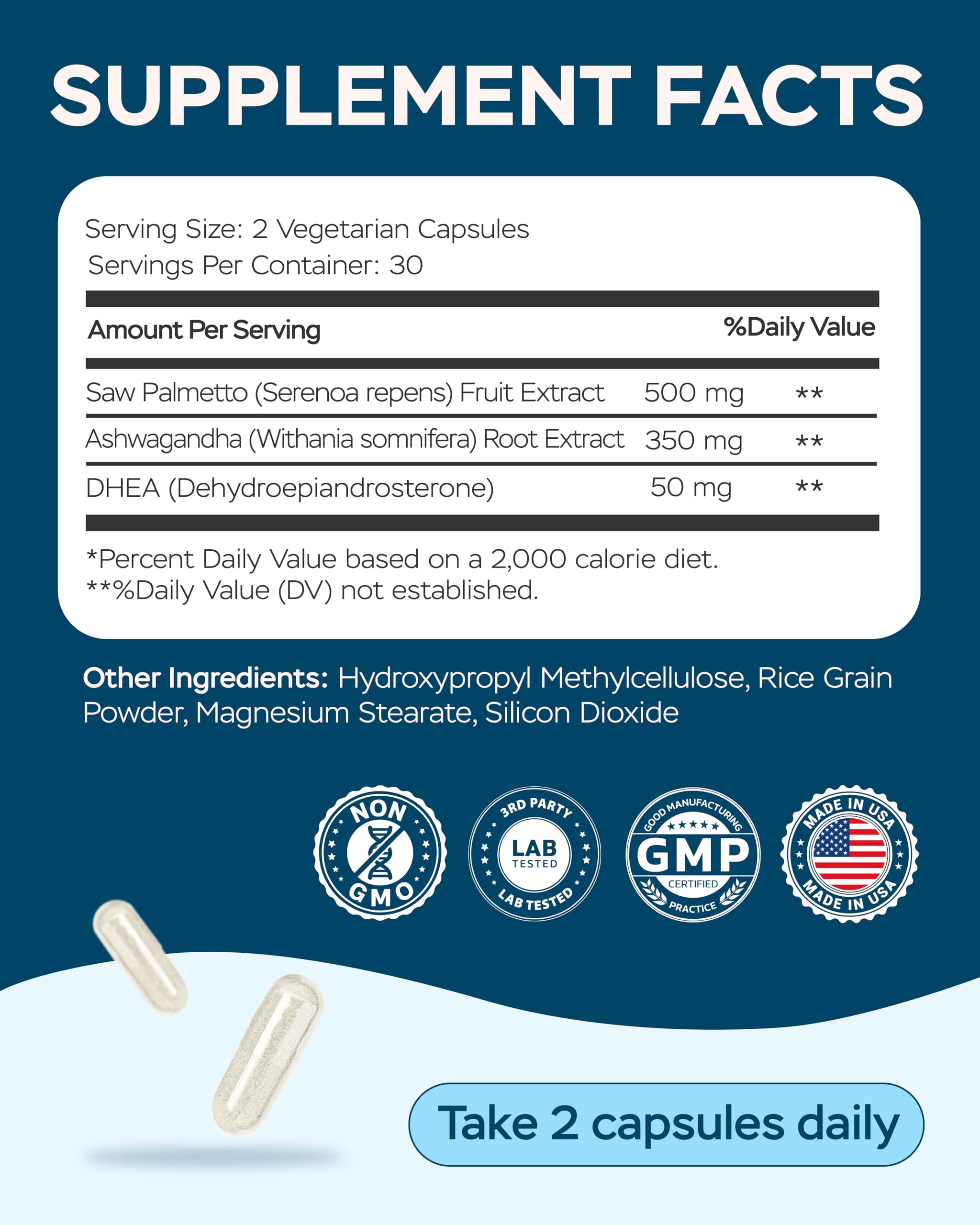 Third-party tested supplement purity seal