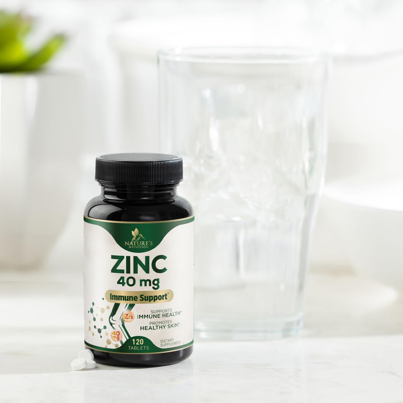 Third-party tested Zinc 40mg tablets for quality and purity