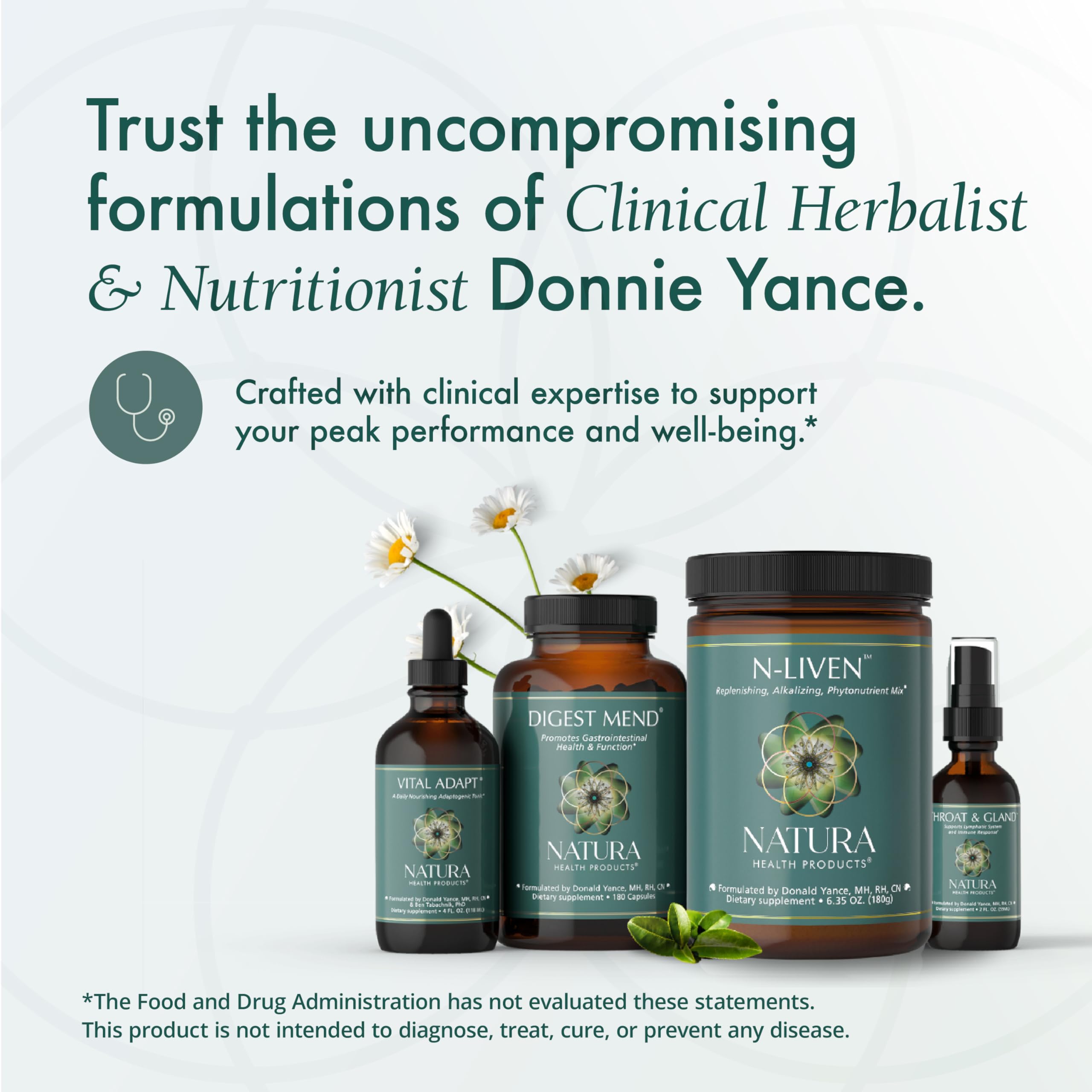 Third-party testing certificates for Natura Health products