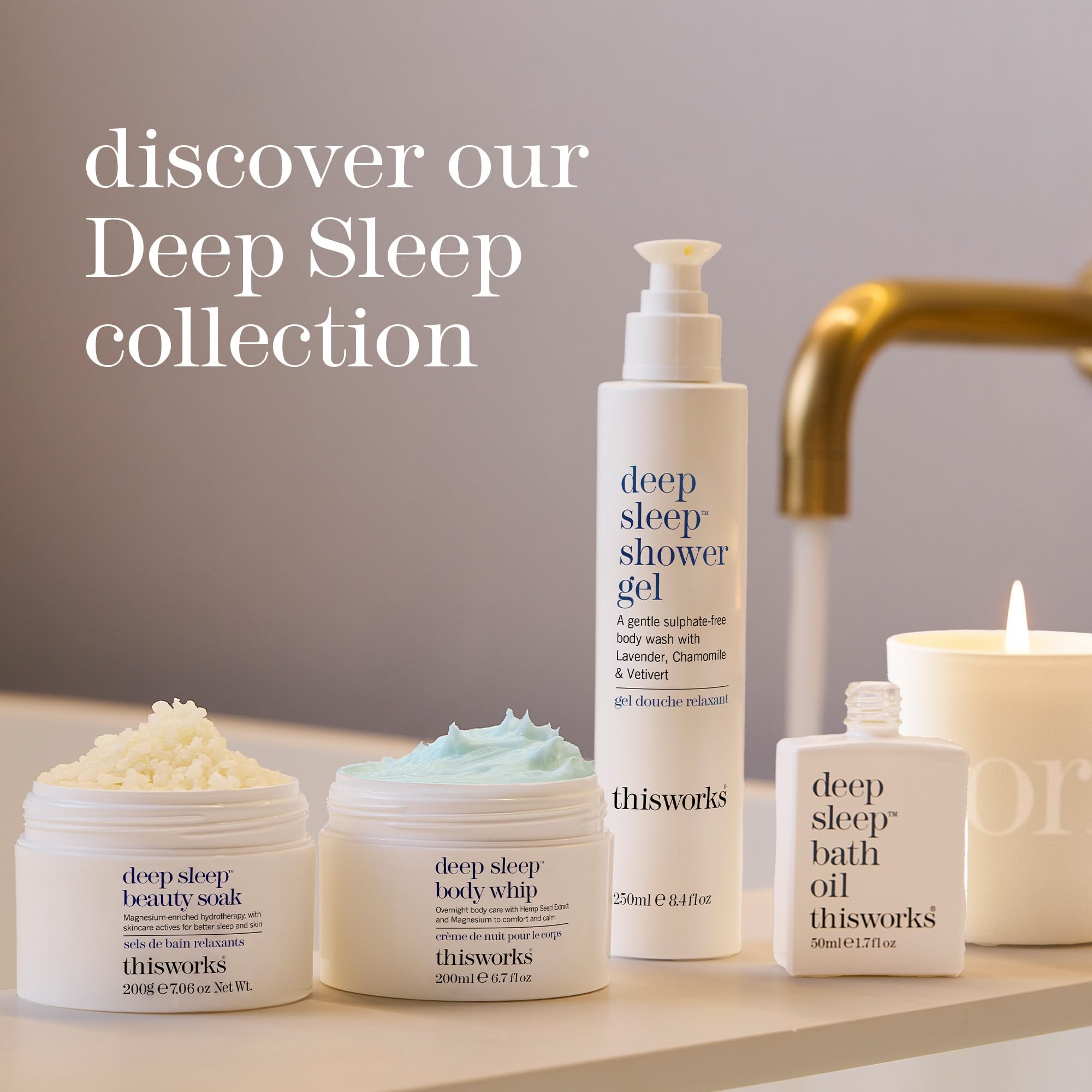 Close-up of bottle on THISWORKS Deep Sleep Pillow Spray 35 ml