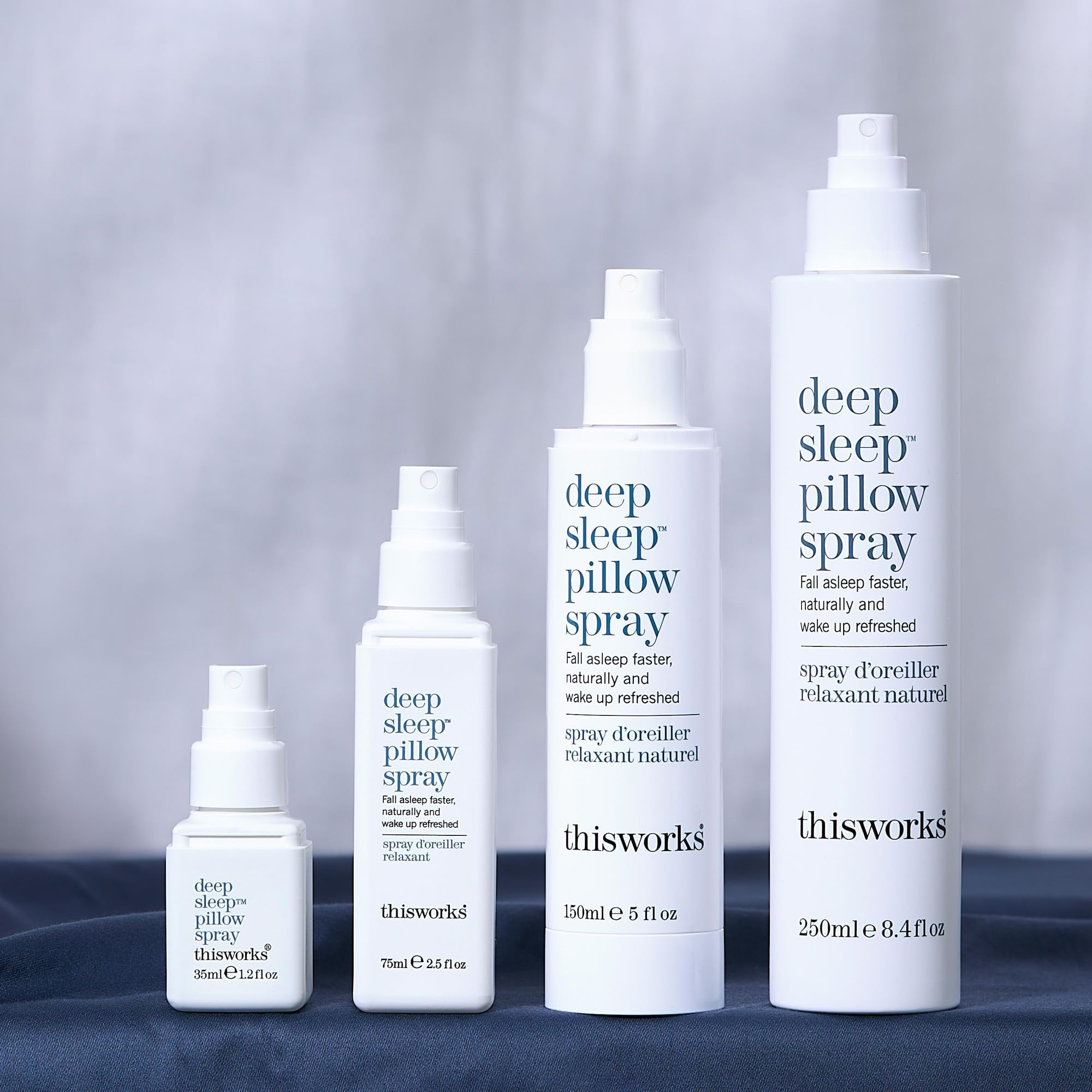 Box packaging for THISWORKS Deep Sleep Pillow Spray 35 ml