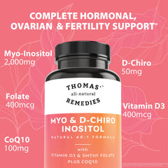 Folate and Vitamin D3 for menstrual support