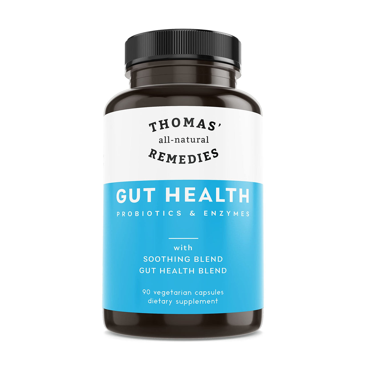 Hero image of Thomas' All-Natural Gut Health Remedies showing digestive health concept