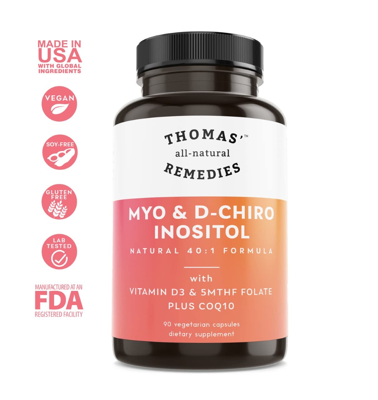 Vegan, non-GMO capsules without fillers