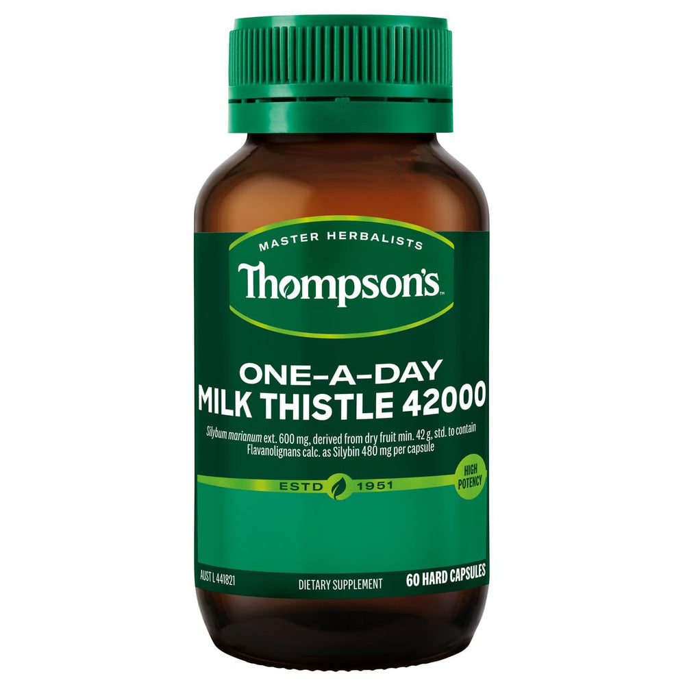 Herbal supplement label indicating liver health support