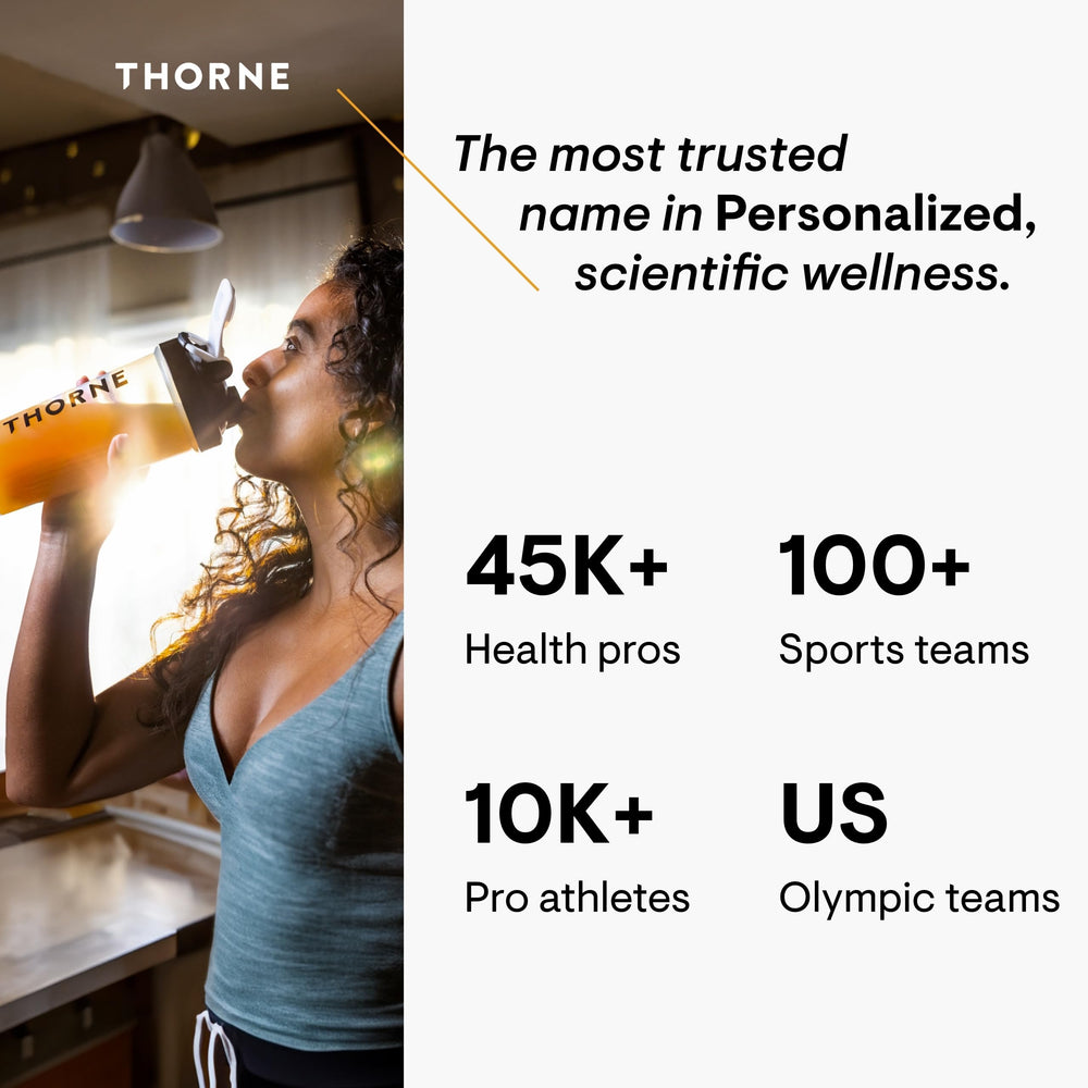 Lifestyle image showing relaxation with THORNE 5-HTP