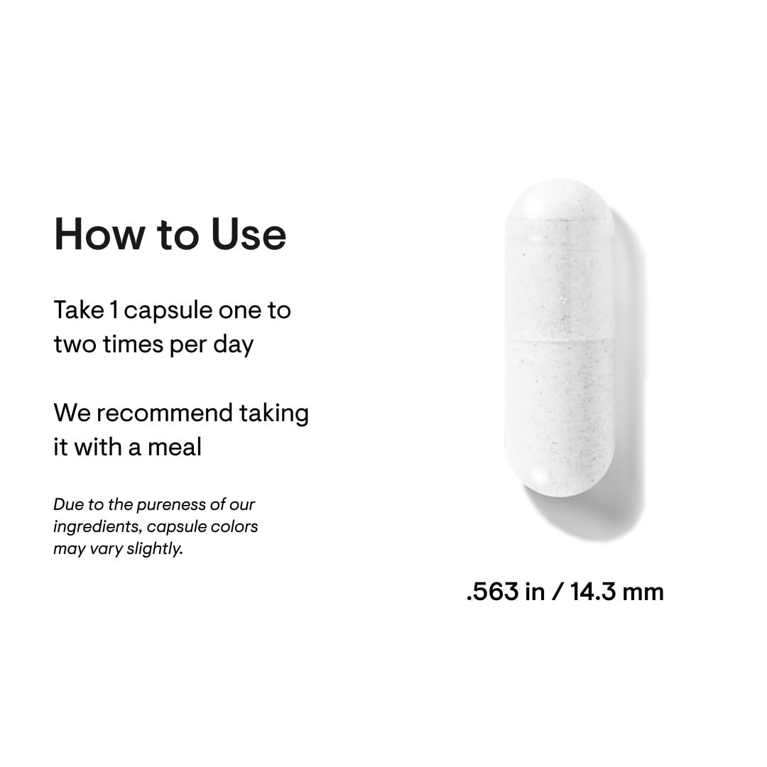 Capsules of THORNE 5-MTHF 1mg methylfolate