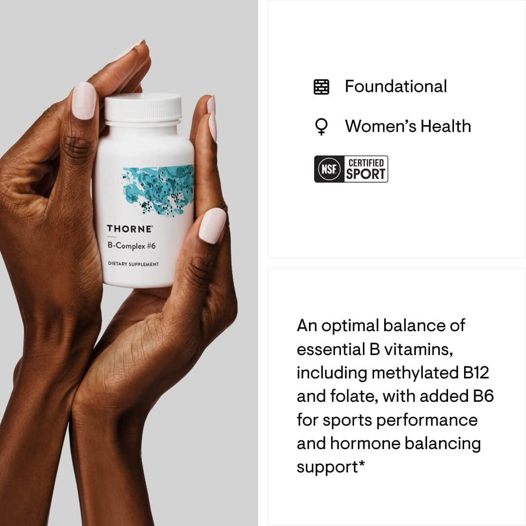 Nerve and brain support from THORNE B-Complex #6