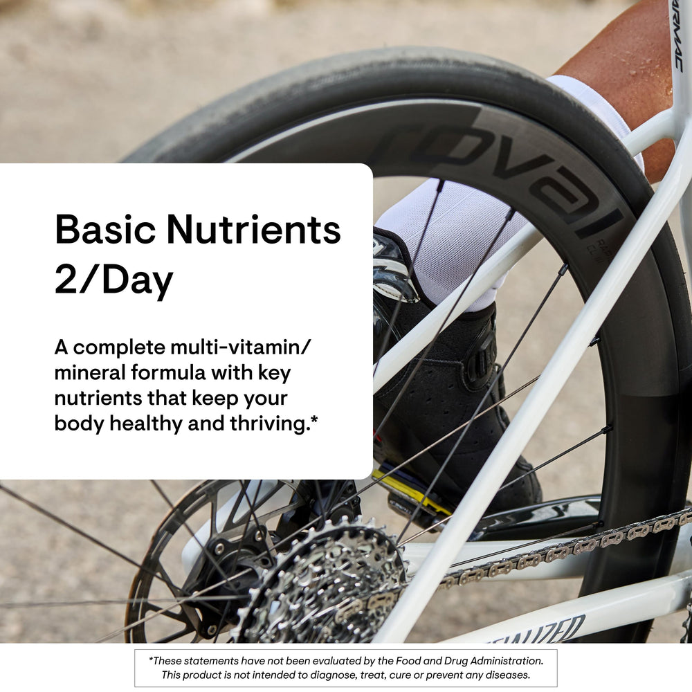 Two THORNE Basic Nutrients 2/Day capsules