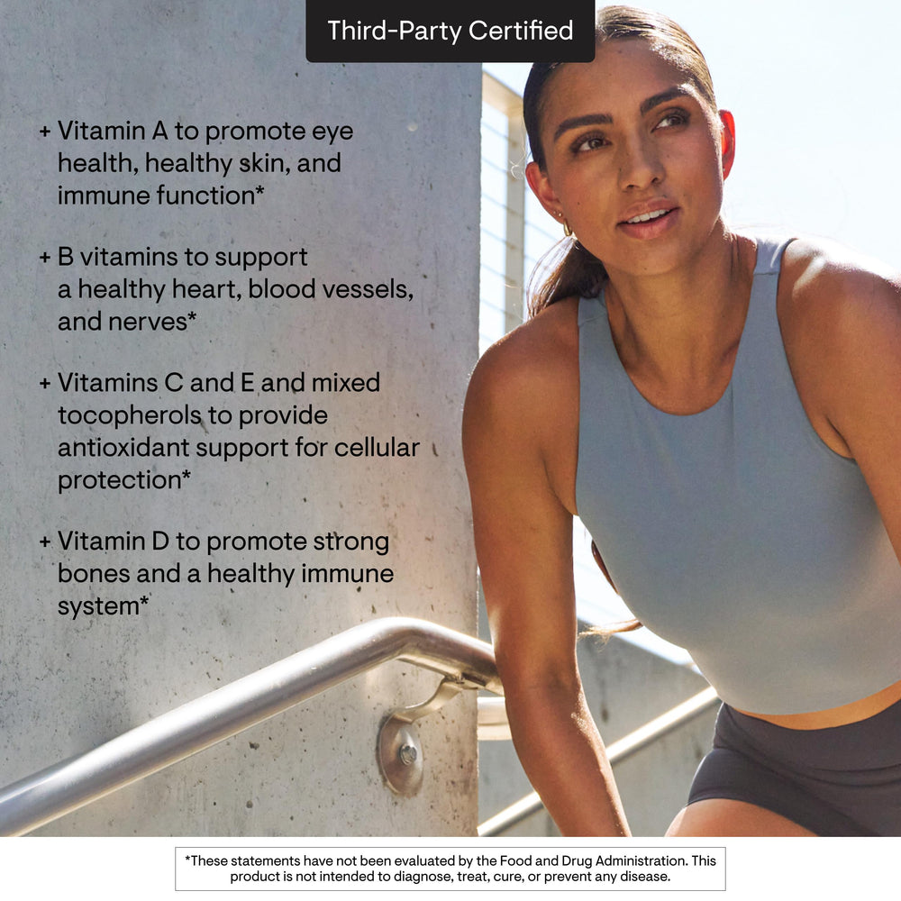 THORNE Basic Nutrients 2/Day packaging shows 60 capsules for 30 servings.
