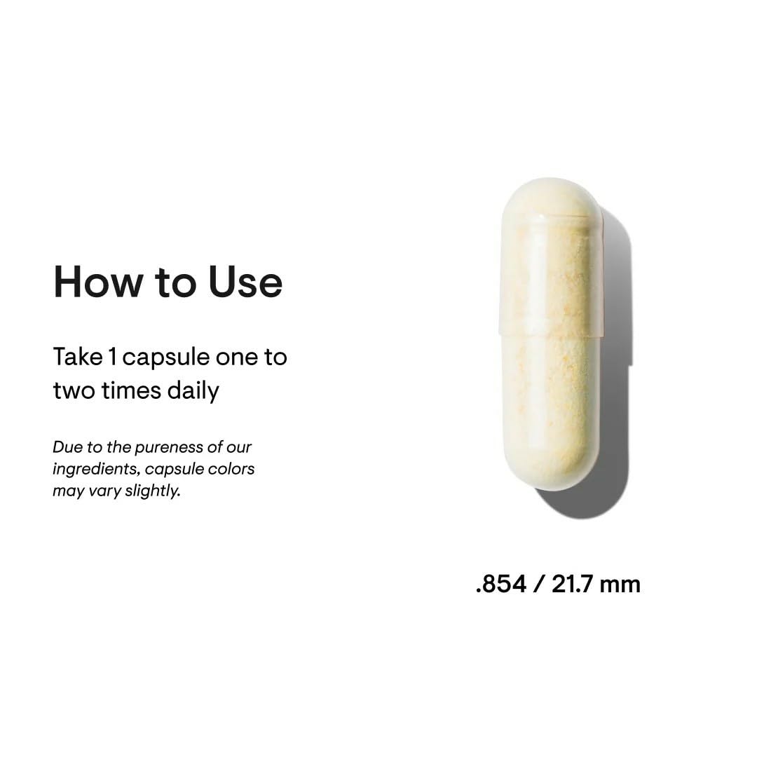 Close-up of THORNE Berberine 200 mg capsules