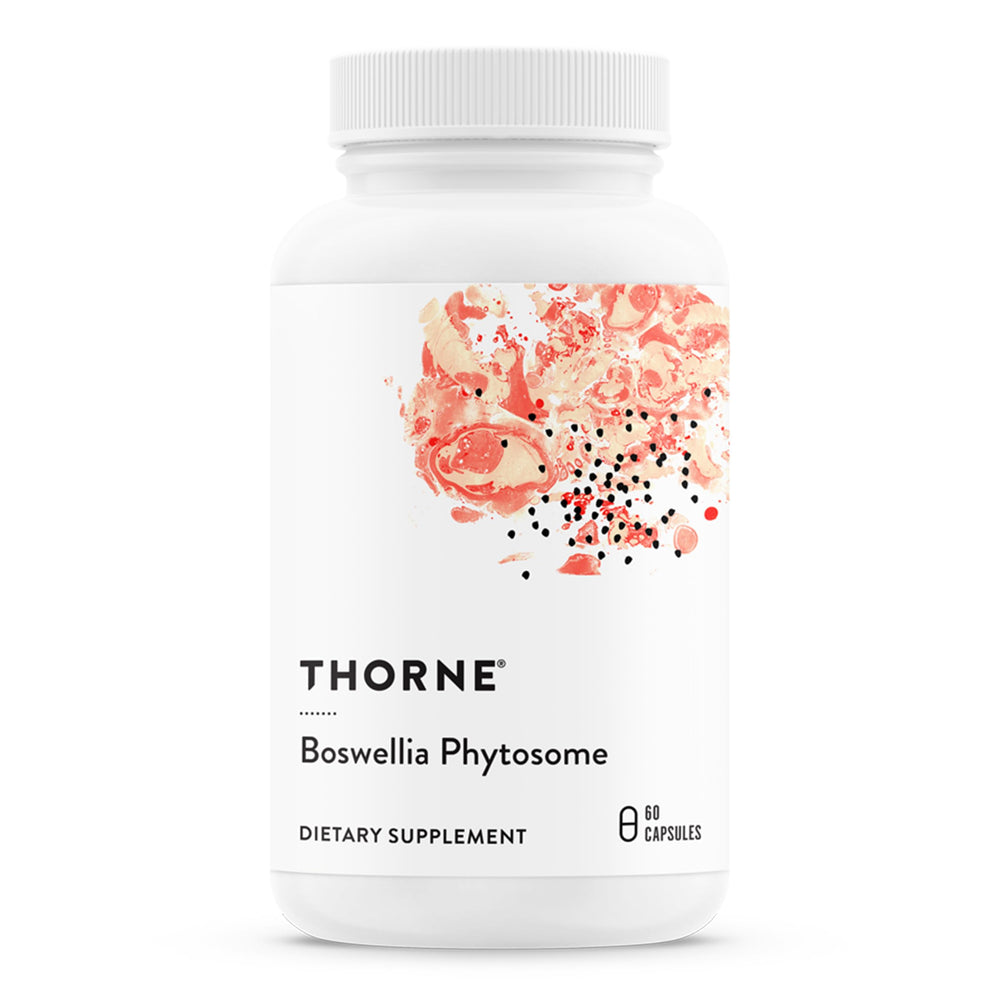 THORNE Boswellia Phytosome bottle label