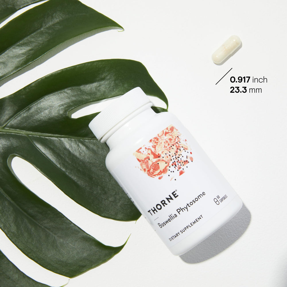 Boswellia Phytosome capsules in a scoop