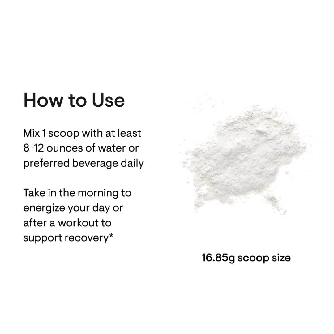 Serving scoop with Collagen Fit powder