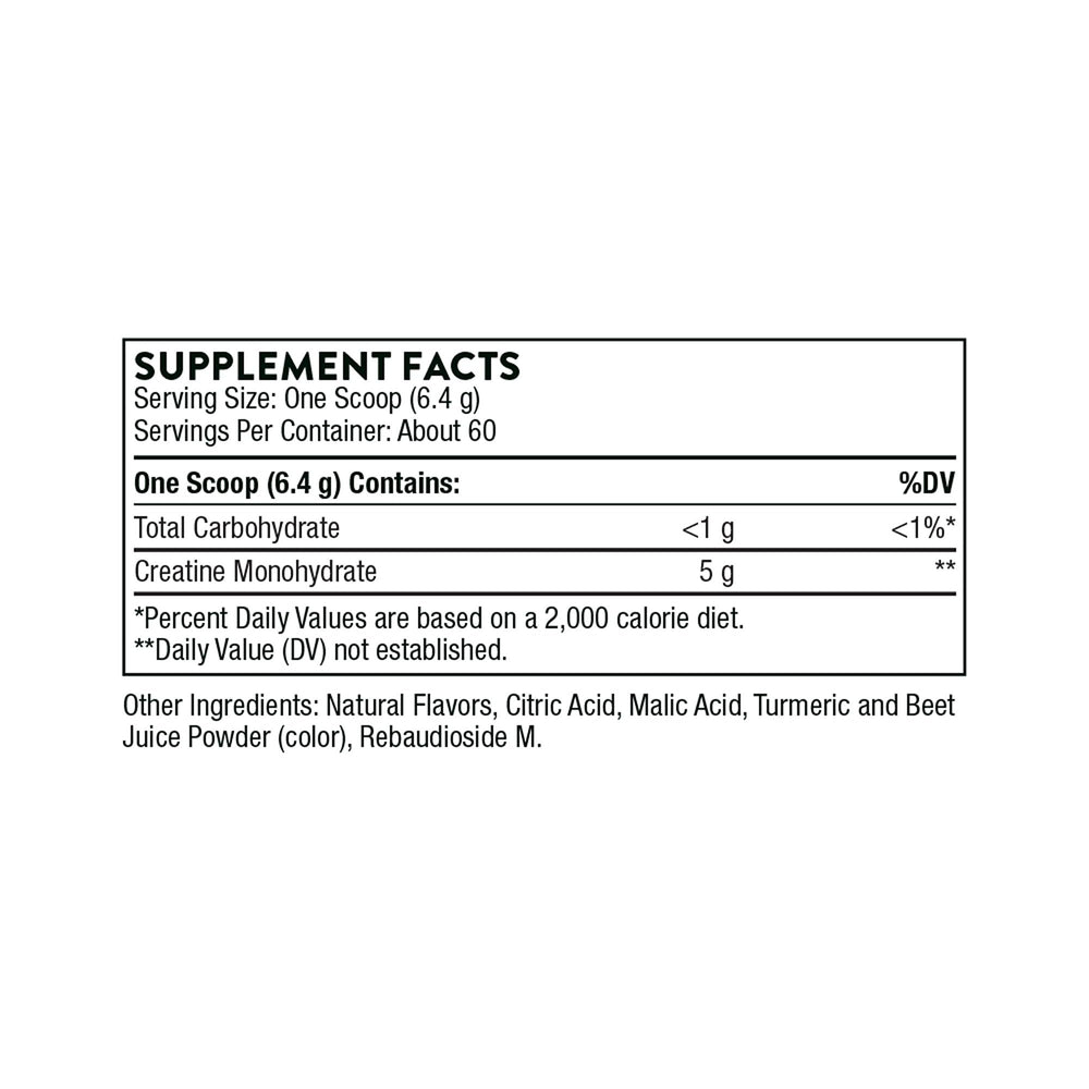 Pineapple Orange flavor label close-up on bottle