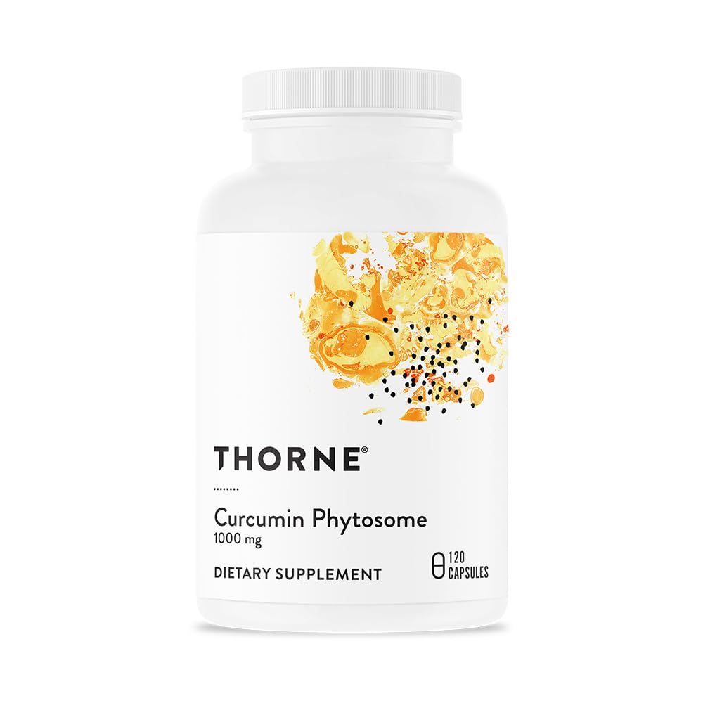 THORNE Curcumin Phytosome Meriva 1000 mg bottle front label