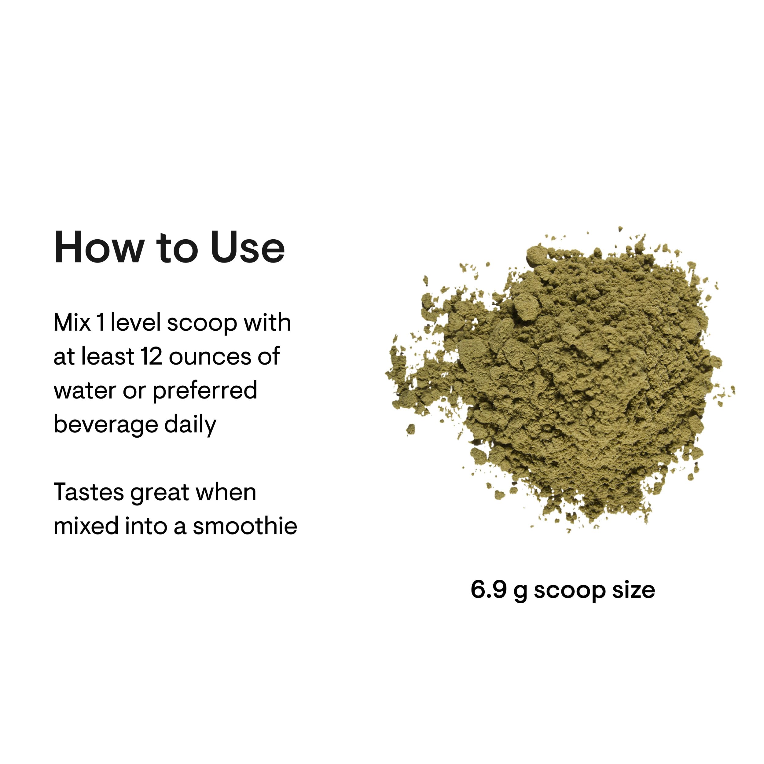 Ingredients panel of THORNE Daily Greens Plus