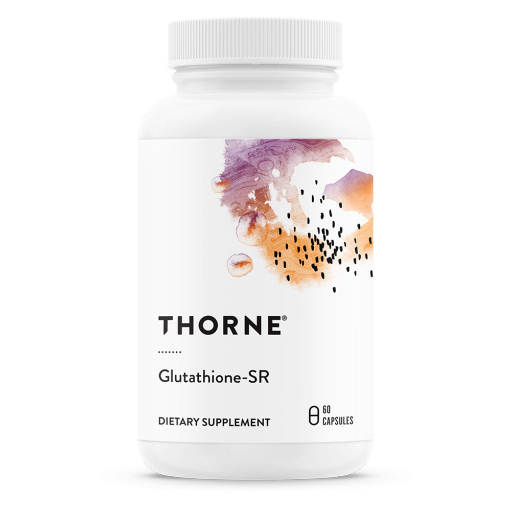 THORNE Glutathione-SR 60 capsules bottle