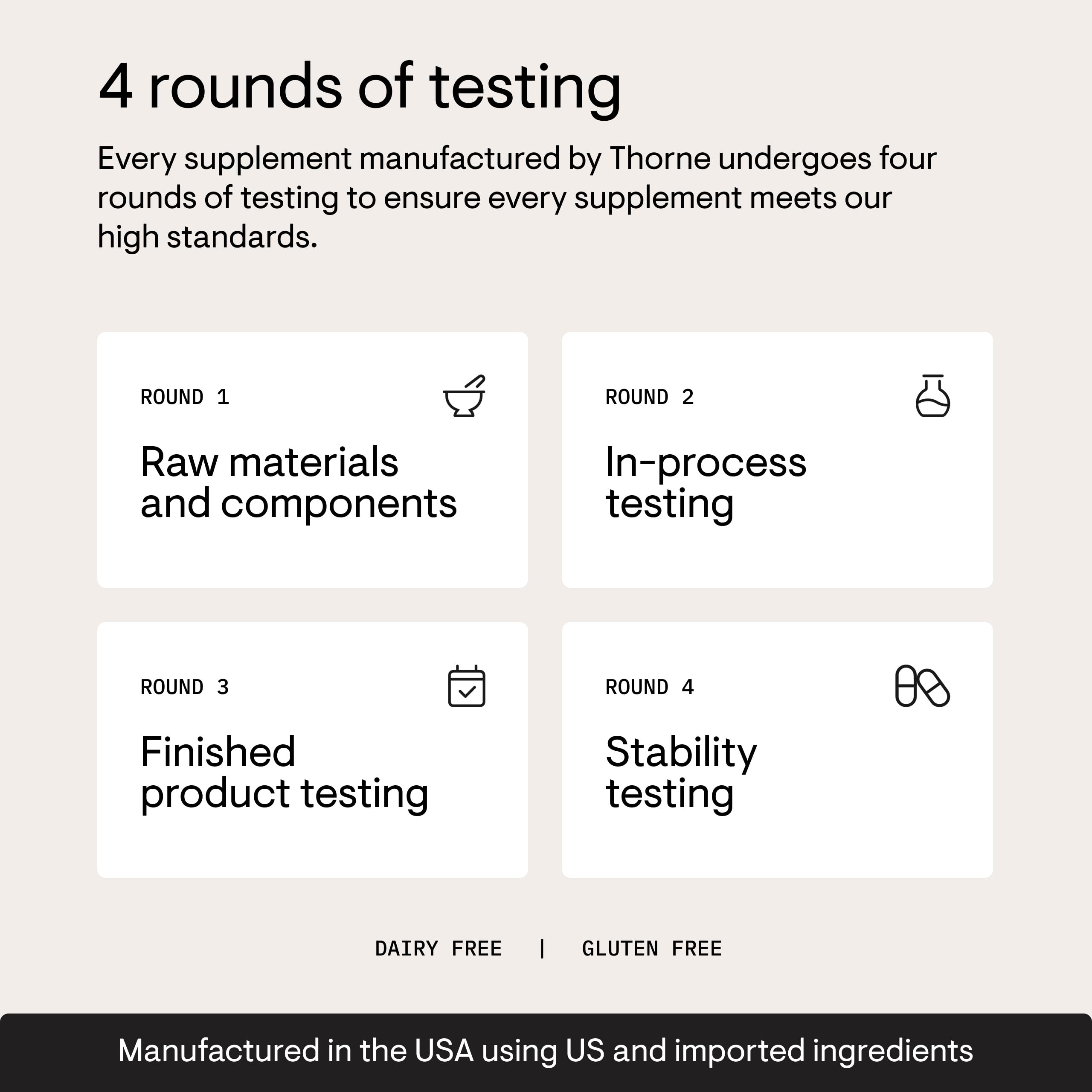 Thorne Grape Seed Extract bottle showcases phytosome technology for better ingredient uptake.