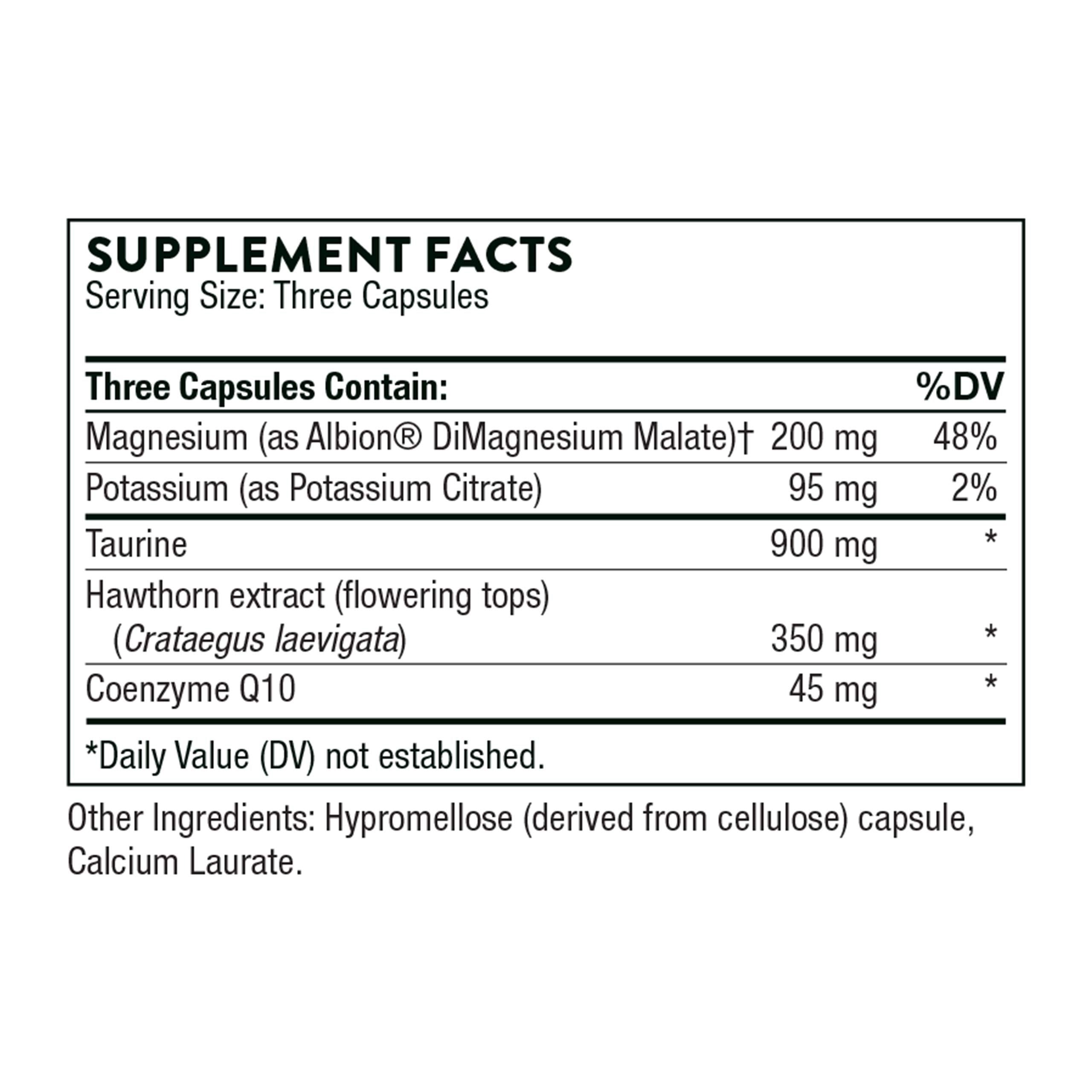 Close-up of CoQ10 capsules from THORNE supplement