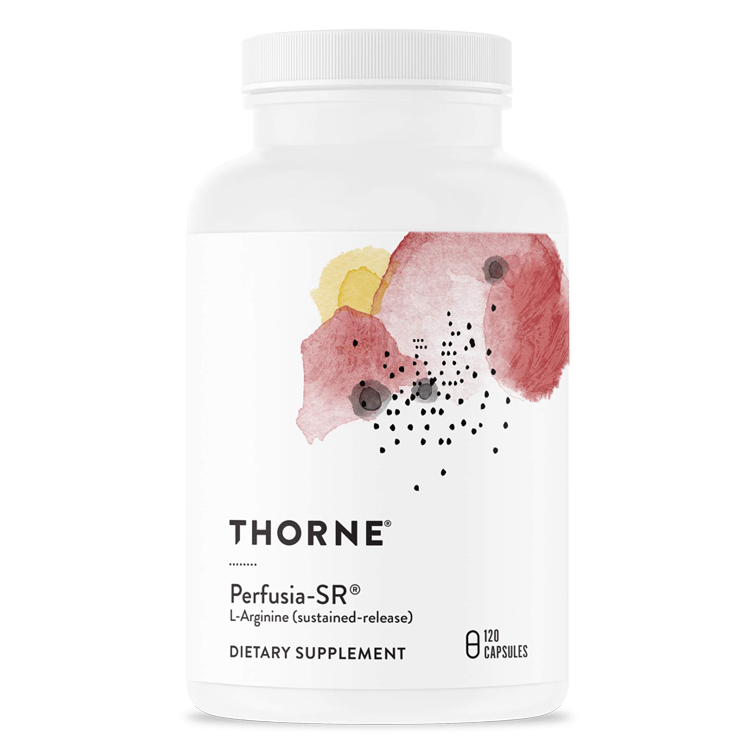 THORNE L-Arginine Sustained Release bottle and label