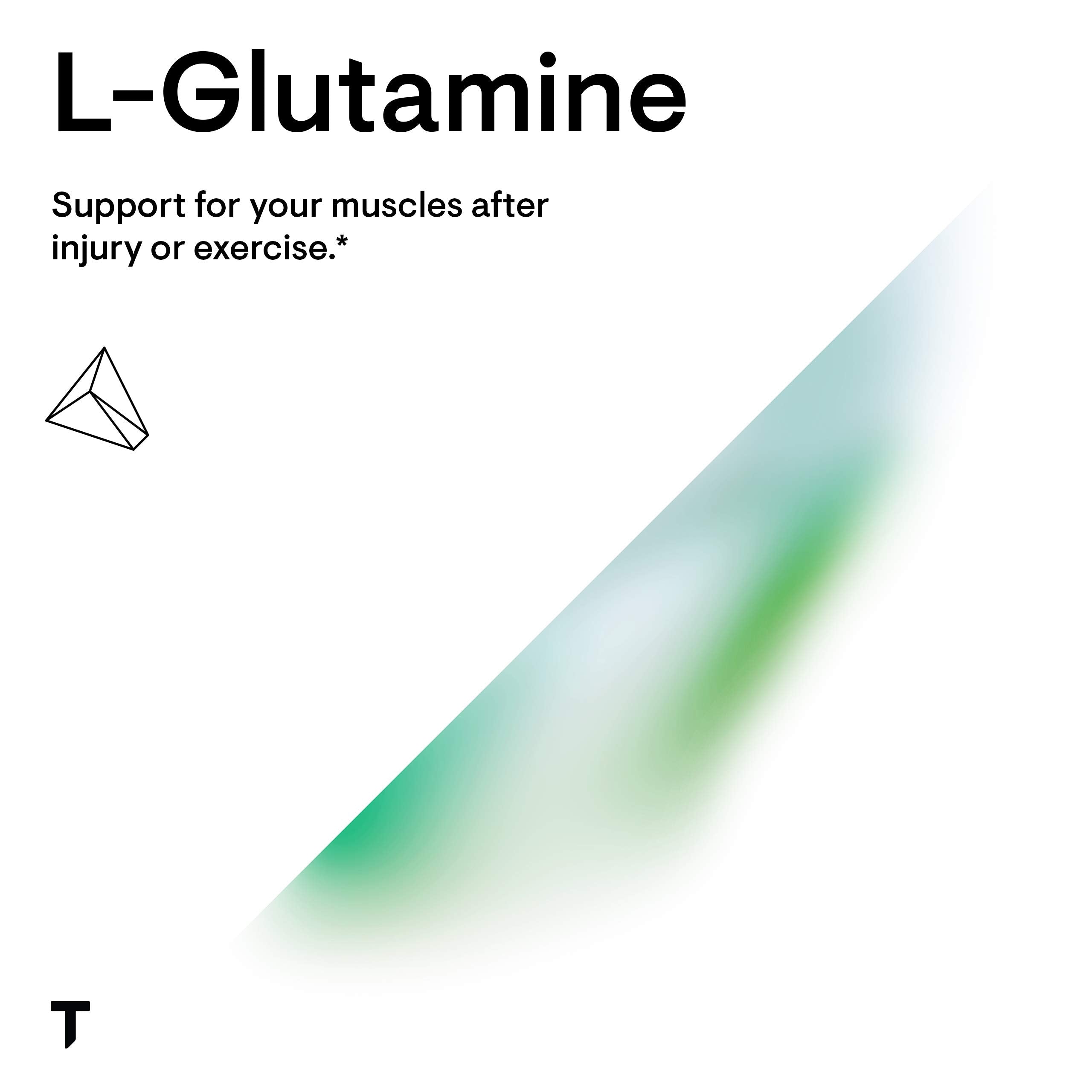 Graphic illustrating GI health benefits of L-Glutamine