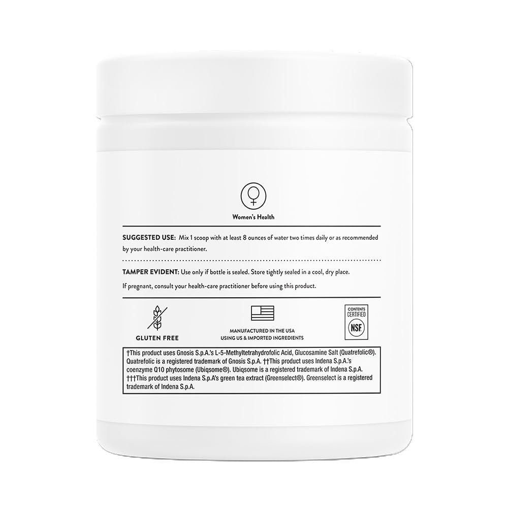 Close-up of Thorne Ovarian Care packaging