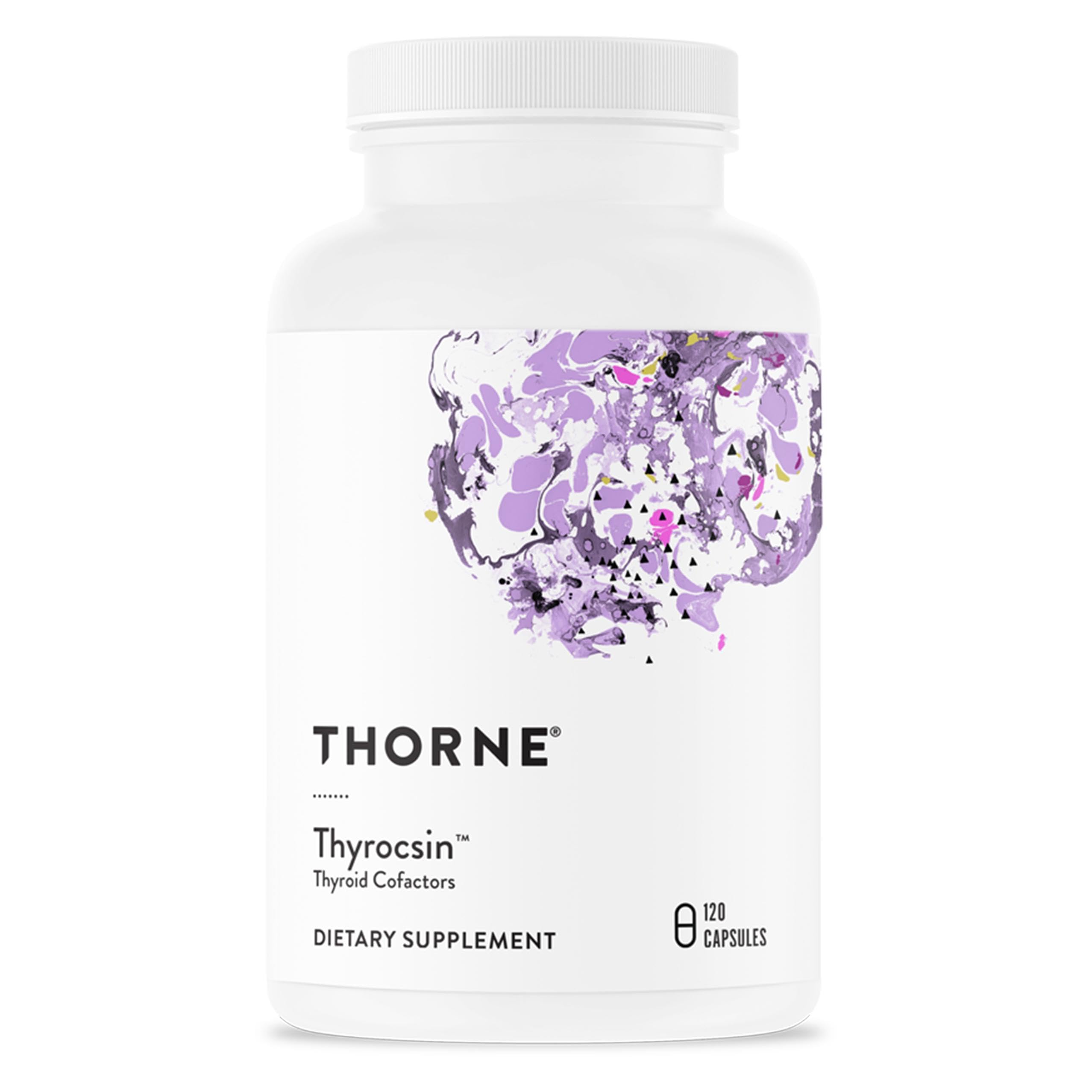 THORNE Thyrocsin bottle front with label