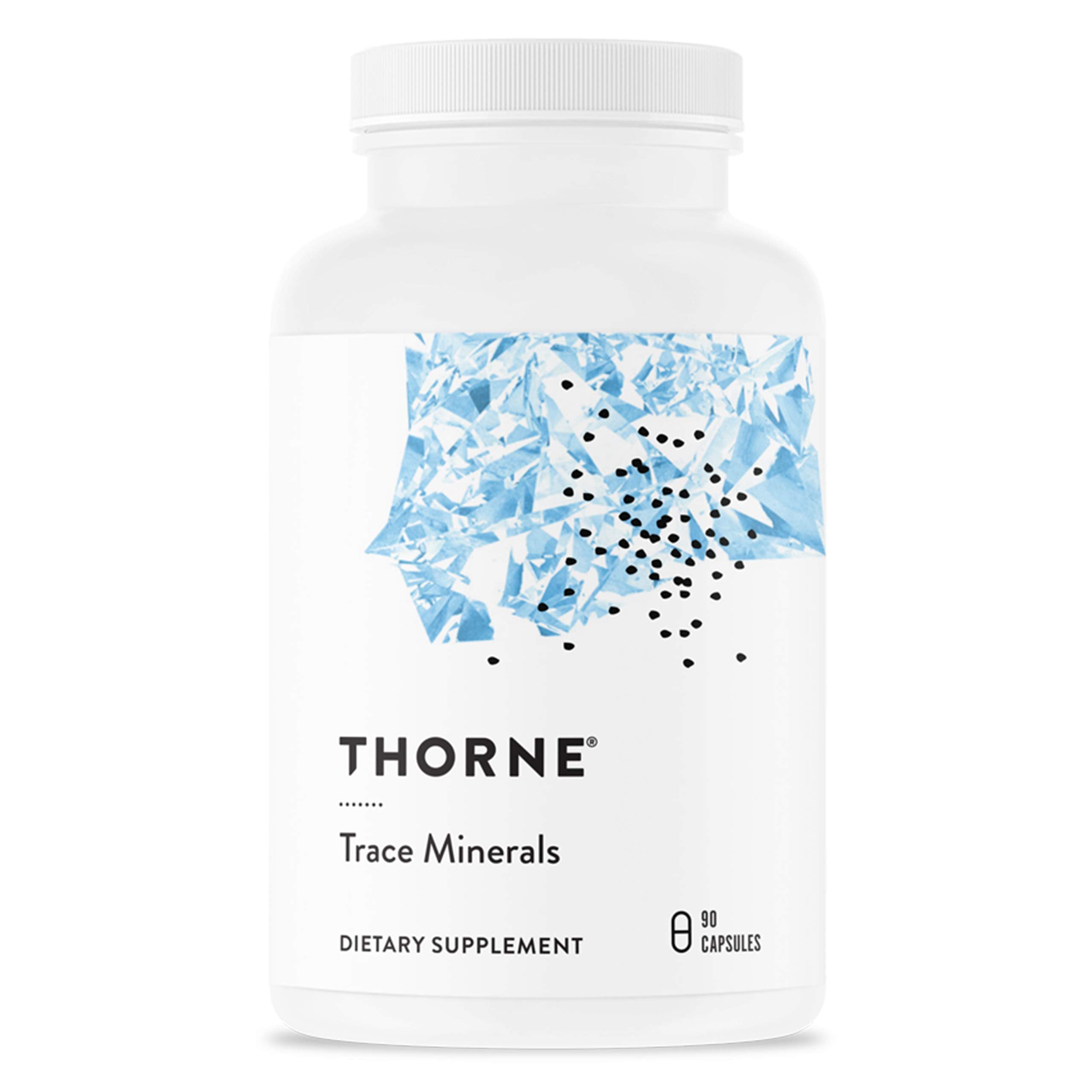 THORNE Trace Minerals 90 Capsules bottle front