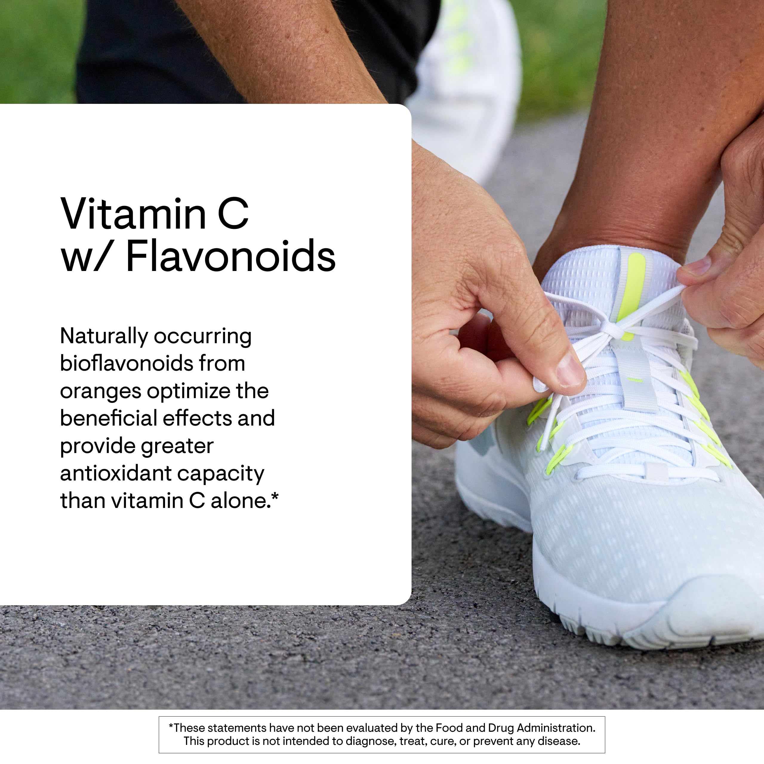 THORNE Vitamin C 500 mg pour demonstrates easy daily serving.