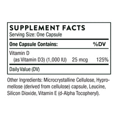 Vitamin D3 supplement for immune support