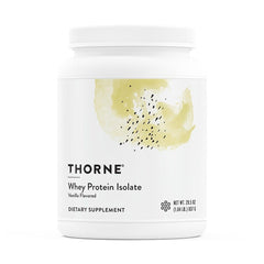 Main product image: THORNE Whey Protein Isolate Vanilla 30 servings