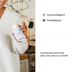 Nutrition facts panel for Zinc Picolinate