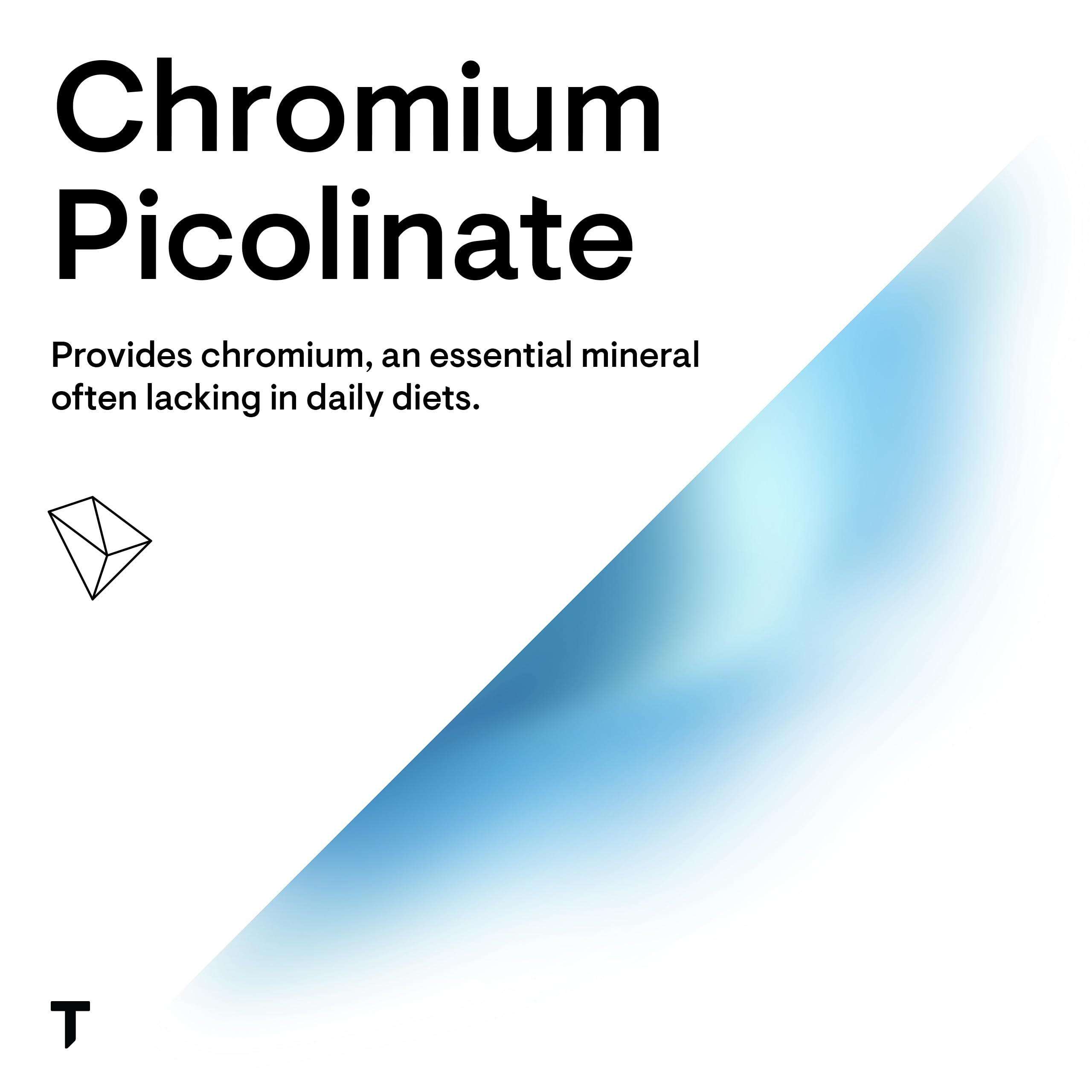 Absorption diagram showing chromium bound to picolinic acid
