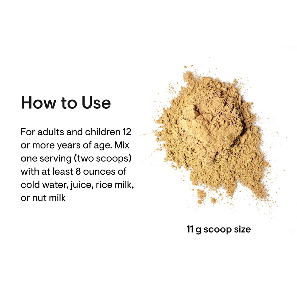 Servings information indicating 21 servings per container