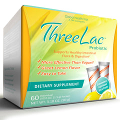 Lemon-flavored probiotic drink mix being prepared