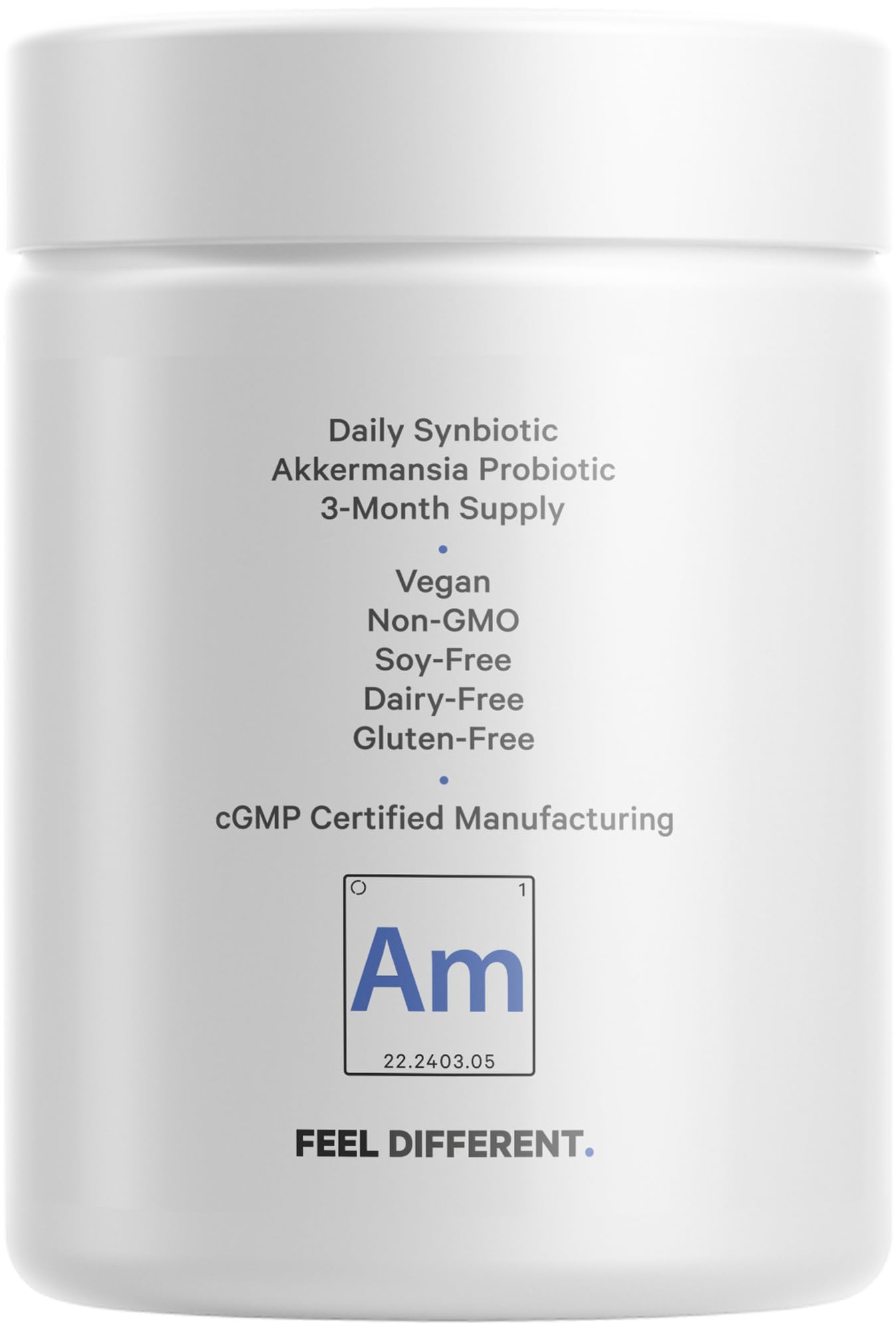 Three-month supply packaging for Akkermansia Probiotic Ultra