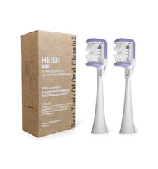 3-Sided wraparound toothbrush head