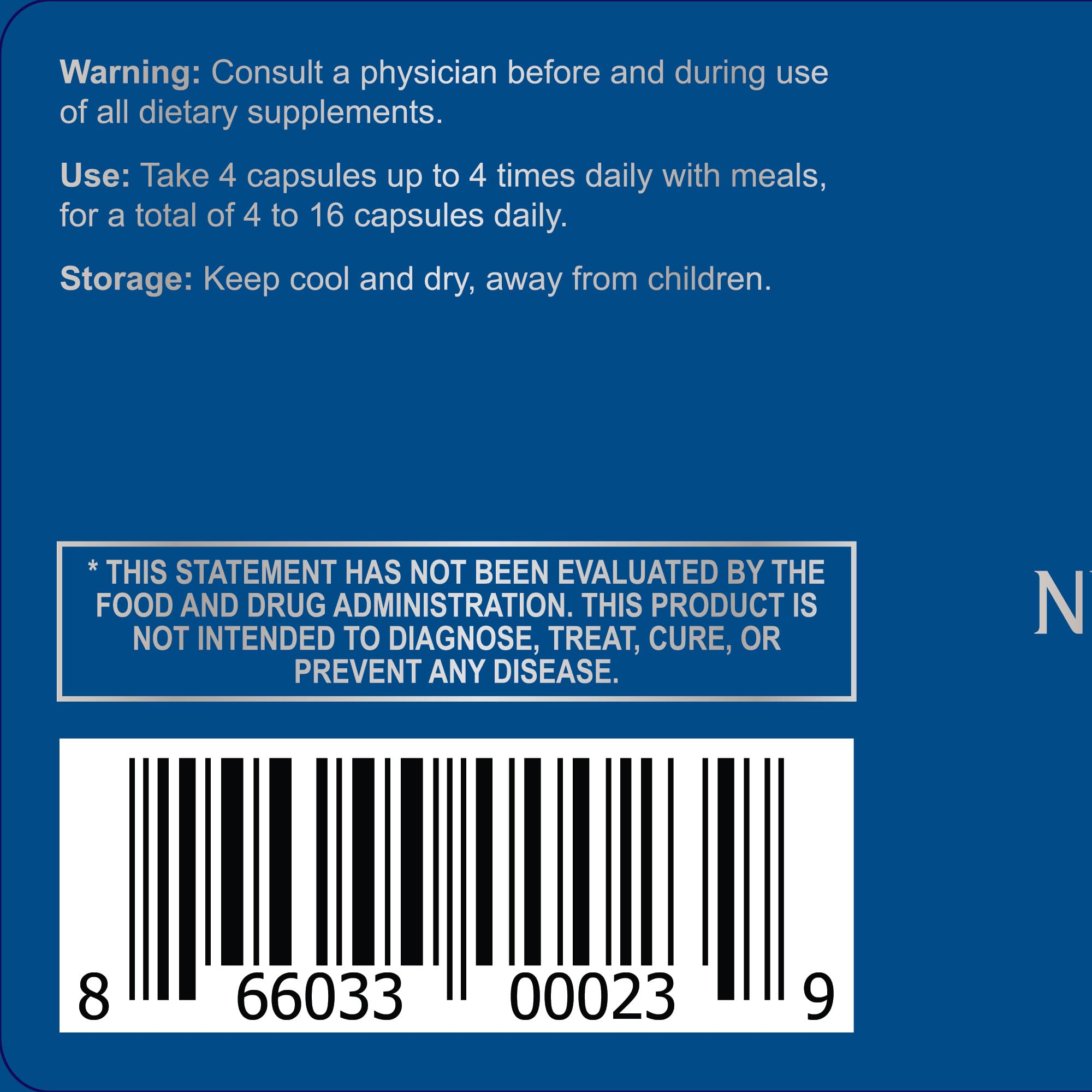 Close-up image of Acetyl L-Carnitine in the formula