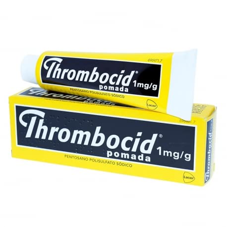 Thrombocid 1mg/g Ointment 60g packaging