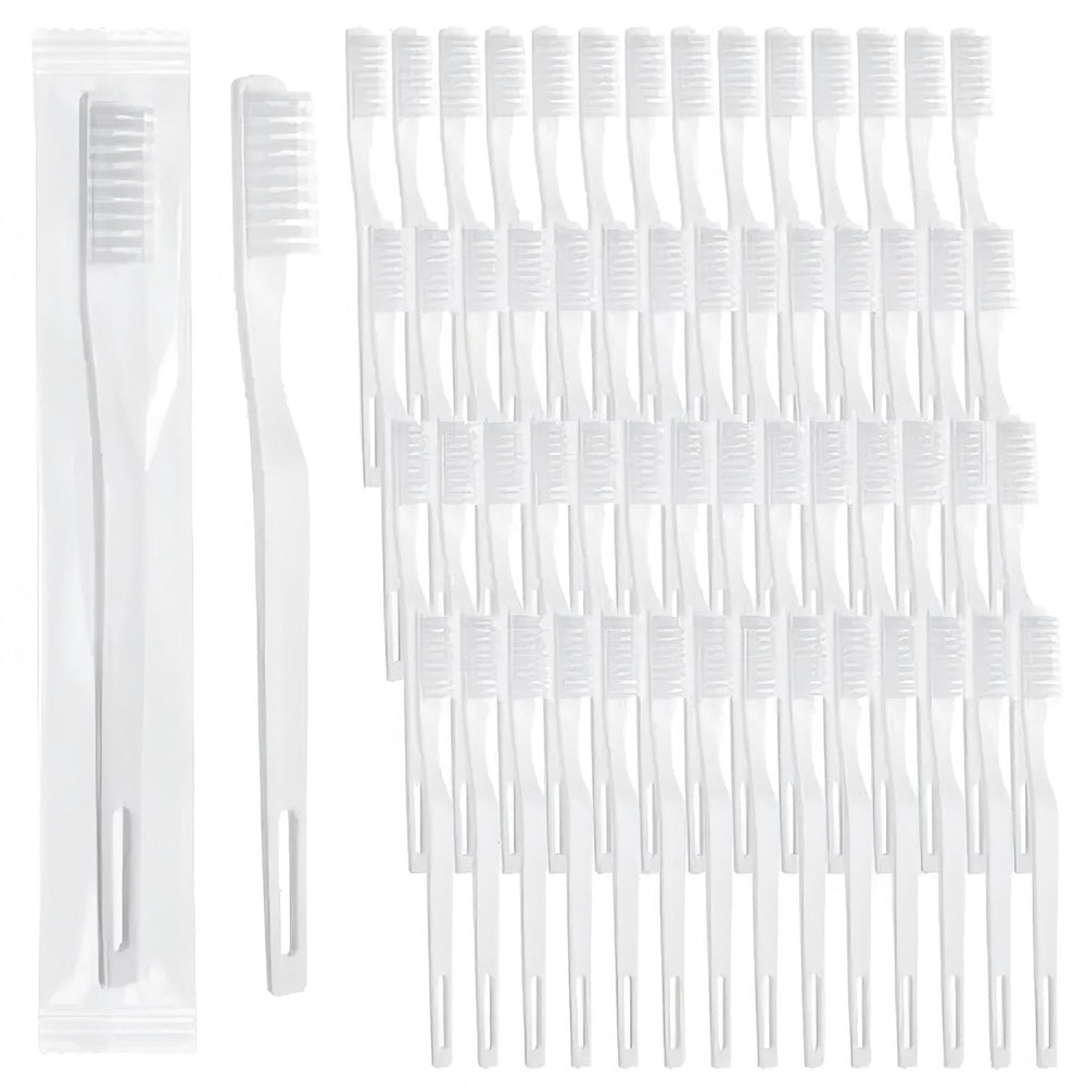 Thsinde 210-pack disposable toothbrushes, individually wrapped
