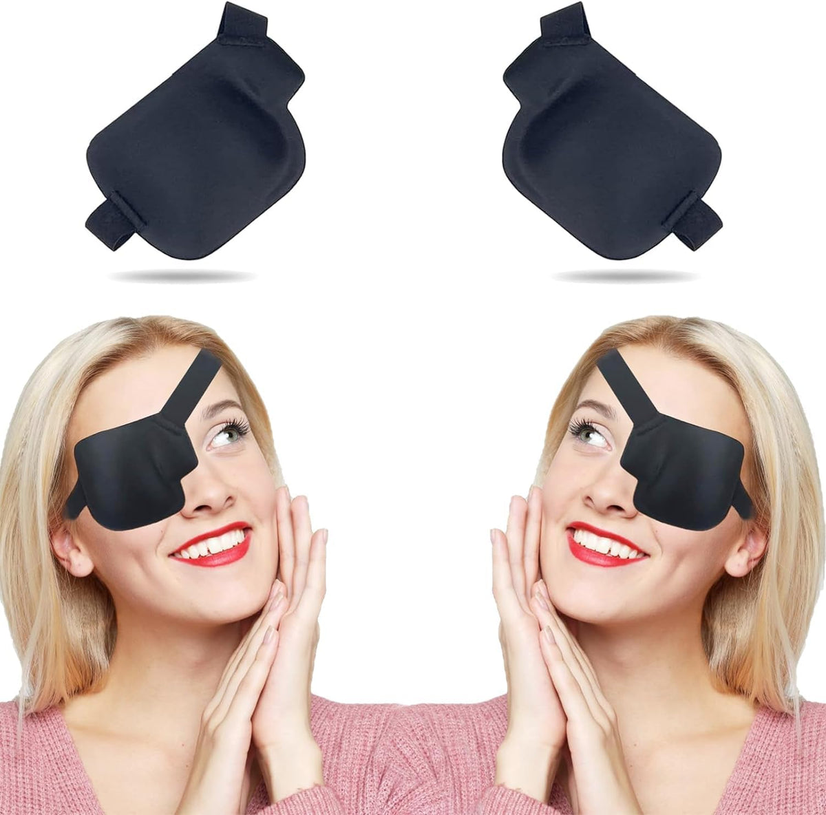 THSIREE 3D eye patch left eye front view