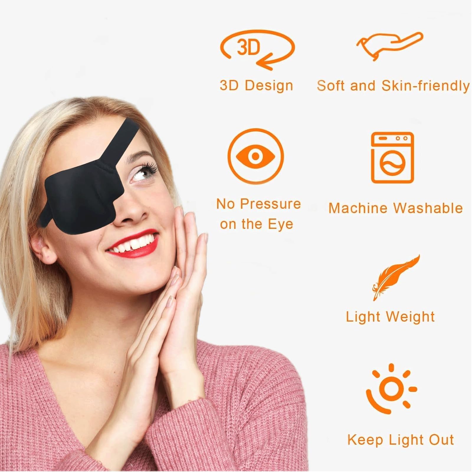 THSIREE 3D eye patch for right eye